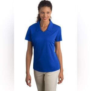Ladies Size XL Blue Nike Golf Dri-Fit Micro Pique Polo